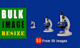 do bulk image resize, cropping and editing services