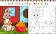 draw coloring book pages for children