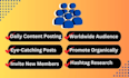 create, manage and grow your facebook group