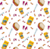 create a seamless pattern