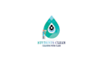 design suitable strange cleaning service logo