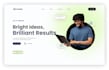 redesign website ui, figma ui design, landing page
