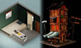 create 3d stylized props with hand painted textures