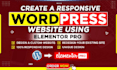 create or redesign shop, store or online business wordpress website