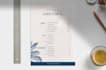 do modern menu and price list