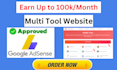 create SEO tools website for business