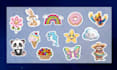 create any type of digital stickers for your planner or etsy shop
