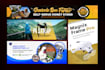 design a professional linkedin cover photo and banner