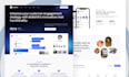 design high converting modern saas landing page with figma