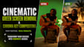 remove green screen and do chroma key compositing