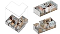 do a 3d isometric drawing of your building in high quality