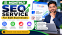 provide complete monthly SEO service for b2b businesses
