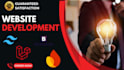 develop websites using HTML CSS js or laravel with crud