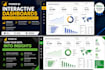 do data analysis and visualization in python, excel and sql with dashboard