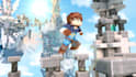 create cinematic minecraft wallpaper art and 3d renders
