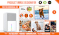 do product image design and product editing for amazon
