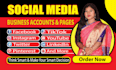 perfectly create, set up, and optimize all social media accounts