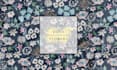 create floral pattern design for textile or other surface
