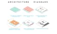 design professional architectural axonometric concept diagrams