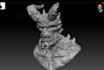 sculpt a 3d model to render