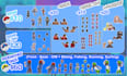 make pixel art pokemon trainer sprites