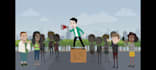 create a custom 2d animated explainer video animation