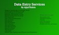 do data entry page typing PDF to word excel conversion