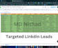 do linkedin b2b lead generation and email list building
