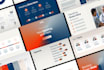 do powerpoint presentation design, pitch deck, google slides, figma