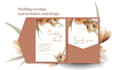 do wedding envelope, wedding invitation card design