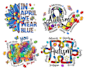 create autism awareness, autistic tshirt design