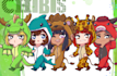 full body chibi art illustration