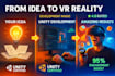 create immersive VR training simulations for oculus quest