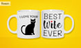 create custom coffee mug design and coffee cup design