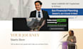 design premium linkedin profile banner post and carousel