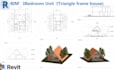 convert 2d floor plan into 3d revit bim model