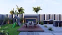do garden and patio 3d landscape design