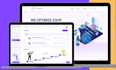 design modern dashboard, web app, admin panel ui ux in figma