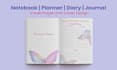design amazon journal covers and interior pages