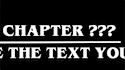 make you an episode title like in stranger things