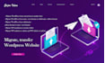 migrate wordpress website one domain host to new domain host