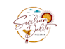 design a cutting edge, distinctive, personalized, pizza logo