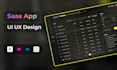do figma saas dashboard and web app UI UX design