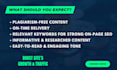 write SEO optimized blockchain, nft blog and crypto articles