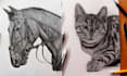 draw realistic pencil sketch of your family in 10 to 15 hourse
