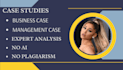 do business and management case summary, analysis, and report, no ai in 8 hours