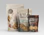 do unique pouch design, mylar bag, and food packaging design