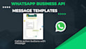 create whatsapp business API, set whatsapp cloud API with local number