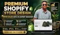 shopify store design shopify store redesign shopify website design shopify store