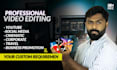 do professional video adds, youtube and social media video editing